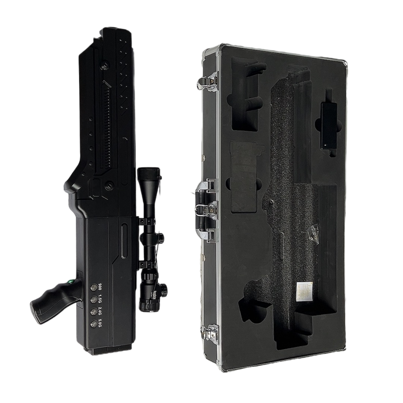  武侯手持便携式枪型低空防御反制四通道A型